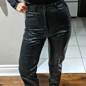 Daniel leather trousers